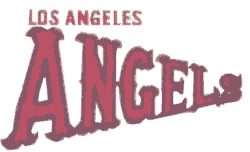 Los Angeles Angels 1961-1964 Wordmark Logo vinyl decal